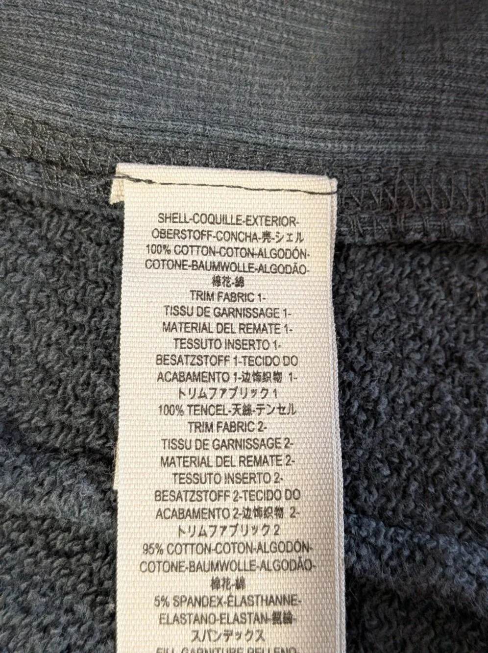 Free People soft charcoal